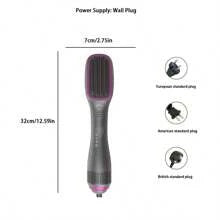 Electric Hair Dryer Brush with Ionic Technology | Professional 2 in 1 Styling Brush