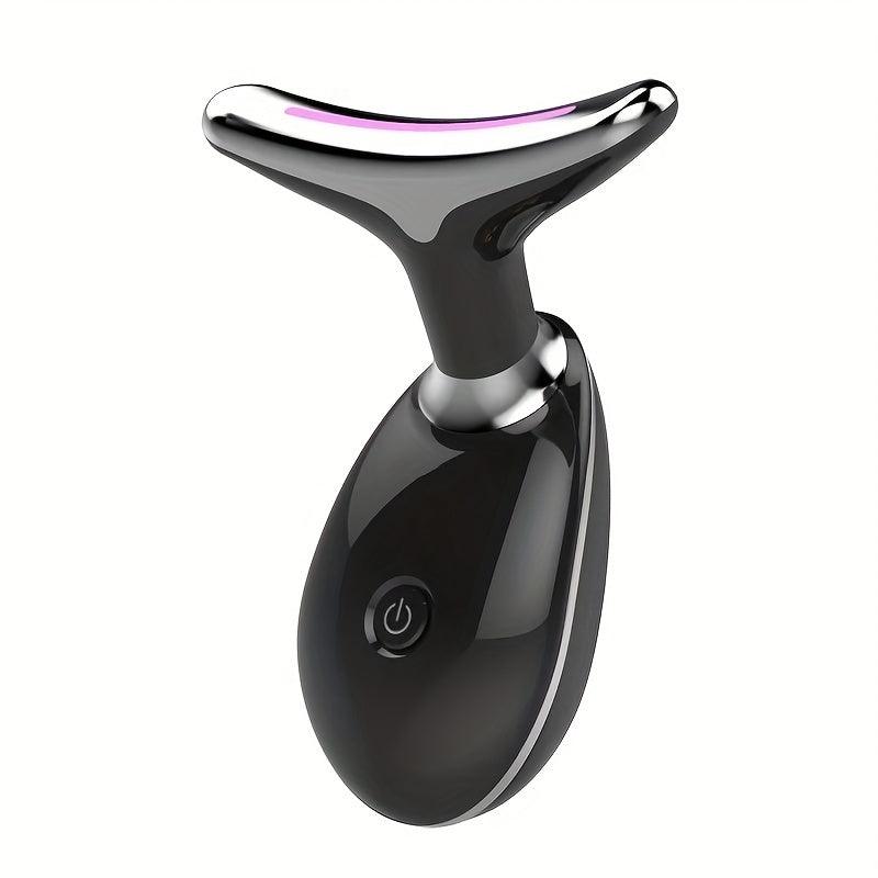 Rechargeable LED Facial and Neck Massage Instrument