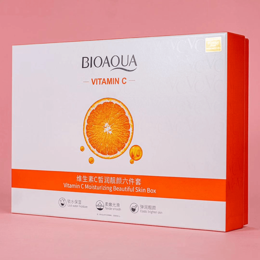 Bioaqua Vitamin C Facial Care Set - 6pcs